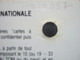 INTERNATIONALE - PUCE SC 3 - IMPRESSION OFSET - 15 N° NOIRS - AU VERSO N° 000357 EMBOUTIS - " TRES RARE " ( -  Cartes Pastel   