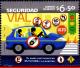 Ref. MX-2657 MEXICO 2009 HEALTH, TRAFFIC SAFETY, CAR,, ACCIDENT PREVENTION, MNH 1V Sc# 2657 - Mexique