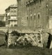 Italie Milan Château Sforza Castello Sforzesco Ancienne Photo Stereo NPG 1900 - Stereoscopic