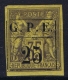 Guadeloupe: 1884 Yv 2 MH/* Flz/ Charniere 1884 - Neufs