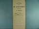 Acte Notarié 1889 Obligation Par Evrard De Limelette à Goossens-Clerfayt De Wavre /05/ - Manuscrits