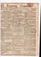 "1813 (March 15th) The Edinburgh Evening Courant".  Fairly Good Condition.  Ref 0497 - Unclassified