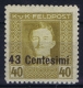 Austria Feldpost Italien  Mi 12 B  Postfrisch/neuf Sans Charniere /MNH/** Perfo 11,50 - Neufs