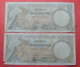 GREECE 2 X 50 DRACHMAI 1935 FRENCH PRINTING (2) - Grèce