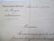 Document Du Conservatoire National De Musique De Paris - 1911 - Avec  Signature Autographe Pré-imprimé De Gabriel Fauré - Unclassified