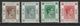 Hong Kong SG 140, 141, 143, 146, Mi 139, 140A, 142A, 145 * MH Perf. 14 - Unused Stamps