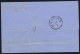 Osterreich: Cover From Triest Postoffice Of The Kronland To Mantova 1859 Strip Of 3 Of Mi Nr 12 - Briefe U. Dokumente