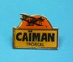 1 PIN'S // ** AVION / BIPLAN ** CAÏMAN ** TROPICAL ** - Avions