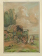 LORRAINE - Raymond URBAIN (1895-1962) Campement De Tsiganes - Paire De Pastels Signés - Pastels