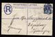 A5344) UK Grossbritannien Reg Cover 17.7.90 To Elgersburg / Germany - Covers & Documents