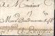Lettre De 1713 Avec Rare N Couronné De Nantes Loire Atlantique Lenain N2 Pour Bruges Taxe Manuscrite 13 - 1701-1800: Precursors XVIII