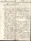 Lettre De 1713 Avec Rare N Couronné De Nantes Loire Atlantique Lenain N2 Pour Bruges Taxe Manuscrite 13 - 1701-1800: Precursors XVIII