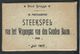 +++ Lot 10 CPA - BRUGGE  BRUGES - Steekspel Van Het Wapenpas Van Den Gouden Boom - 1907    // - Brugge