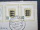 BRD 1955 Nr. 213 MeF Mit 4 Marken / 2 Waagerechte Paare! Wetzlar Nach Basel Schweiz - Covers & Documents