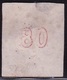 GREECE 1861 Large Hermes Head Fine Provisional Athens Prints 80 L Deep Rose With Orange CN Vl. 20 - Gebruikt