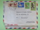 South Africa 1967 Cover To France - Buffalo Flowers Gold Melting Corn - Shipped From Ship M.S. Yalou - Lettres & Documents