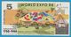 AUSTRALIA 5 EXPO DOLLARS 1788-1988 WORLD EXPO 88 No 50427018 - Ficticios & Especimenes