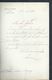 3 LETTRES DE 1893/99 DE CHARLES SABATIER NOTAIRE À NOGENT SUR SEINE : - Manuscrits