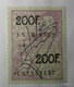 BELGIUM: Revenue Stamps ( X2 ) Each Of 200 Francs. Used On 9th October 2000. - Stamps