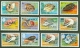 Aitutaki: 1978/79   Official - Marine Life 'O.H.M.S.' OVPT Set   SG O1-16   MNH - Aitutaki