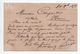 1873 - CARTE PRECURSEUR De PERONNE (SOMME) Avec GC 2817 - Cartes Précurseurs
