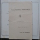 Messageries Maritimes  Liste Des Passagers Paquebot Chantilly 22 Juillet 1931 Ligne Indochine + 2 Programes Concert - Menükarten