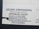 All. Besetzung Franz. Zone MiF Mit Bauten Und Notopfer 2.1.1950. Georg Drinneberg Kartonagenfabrik - Andere & Zonder Classificatie