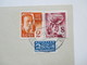 Delcampe - All. Besetzung Franz. Zone Baden 1949 Freimarken 9 Postkarten / Firmenkorrespondenz! MeF / EF / MiF - Baden