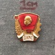 Badge (Pin) ZN006767 - Georgi Dimitrov Mikhaylov Communist Bulgaria - Celebrities