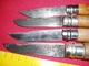 Delcampe - UN LOT DE 4 COUTEAUX OPINEL:N°10 .  2xN°8  .N°7. - Armes Blanches