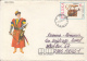 POLISH WARRIOR IN UNIFORM, WEAPONS, COVER STATIONERY, ENTIER POSTAL, 1983, POLAND - Stamped Stationery