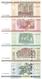 Belarus - Pick 24 To 28b - 20, 50, 100, 500, 1000 Rublei 2000 - 2011 - Unc - Set 5 Banknotes - Belarus