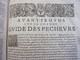 Delcampe - LES OEUVRES SPIRITUELLES DE R.P LOUYS DE GRENADE De L'ordre De Saint Dominique 1662 - Tot De 18de Eeuw