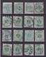 N° 45  :  30 Timbres Oblitérés - 1869-1888 Liggende Leeuw