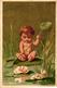 0028 Liebig S 28 Set Of  6 Chromo Litho Cards CHERUBS, AMOURS, Baby Babies Testu Et Massin C1873 Rare Complet VG - Liebig