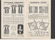 Publicité Env.1925 Catalogue Fabrique Echarpes,Drapeaux,Médailles,équipement Corbillards "M. Grandin" à Montpeller" - Publicités