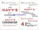 92537 US PUBLICITY COMMERCIAL NAVY'S CHRISTMA ALE CARD NO POSTAL POSTCARD - Sonstige & Ohne Zuordnung