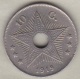 CONGO BELGE , 10 CENTIMES 1919 , ALBERT I - 1910-1934: Albert I