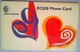 Saint Lucia Cable And Wireless 329CSLA  EC$20 " St. Valentine - Hearts " - Santa Lucía