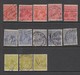 Emission De 1926-1928 Filigrane V Pour étude - Used Stamps