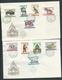 Hungary 1960 - 1961 FDC Collection Of 11 , Most Clean Unaddressed - Covers & Documents