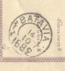 Nederlands Indië - 1882 - 5c Willem III, Briefkaart G1, Van KR SERANG Naar Batavia - Nederlands-Indië