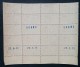 Planche 20 Timbres Fiscaux - SURCHARGE DA 10c - Coin Daté 23.5.1939 - Neufs - Stamps