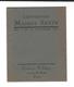 MAURICE SAVIN Exposition 1921 Galerie Vildrac Paris ( Livret 10 P. ) - Autres & Non Classés