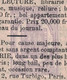 TIMBRE Pour JOURNAUX N° 7 (2c VIOLET) SUR GRAND FRAGMENT De JOURNAL De JUILLET 1870 Avec OBLITERATION TYPOGRAPHIQUE - Kranten