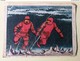 Lot Of 2 SPACE CARDS - SPANISH "WAR IN THE SPACE" 1966 - SCI -FI - UFO - OVNI - SOUCOUPE - Other & Unclassified