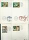 Hungary 1967 Paintings Set Of 7 & Miniature Sheets On 8 FDC Fine Unaddressed - Covers & Documents