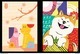 Special First Day Cachet Set 2 Taiwan Pre-stamp Postal Cards 2017 Chinese New Year Zodiac Dog 2018 Love - Enteros Postales