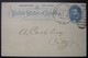 USA 1891 Bel Entier Postal Grand Island Nebraska WW Cornelius County Treasurer - Briefe U. Dokumente