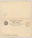 Montenegro - 1892 - 2+2 Nkr Carte Postale, Normal Card + Card With Wrong Footer - Montenegro